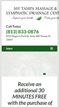 Mobile Screenshot of mytampamassage.com